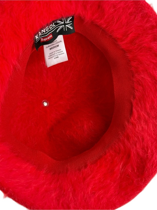 SUPREME X Kangol Furgora Red Bucket Hat Marked as Medium main image 6